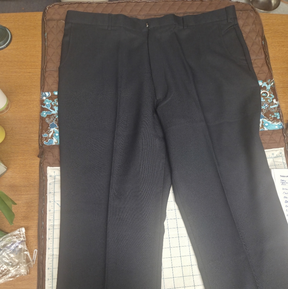 Classic Black Men's Dress Pants